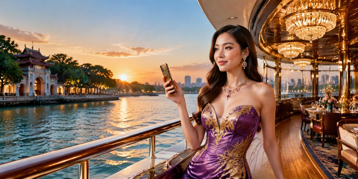 Người dùng Hà Nội xem thông tin đăng ký tài khoản VIP và nhận thưởng chào mừng